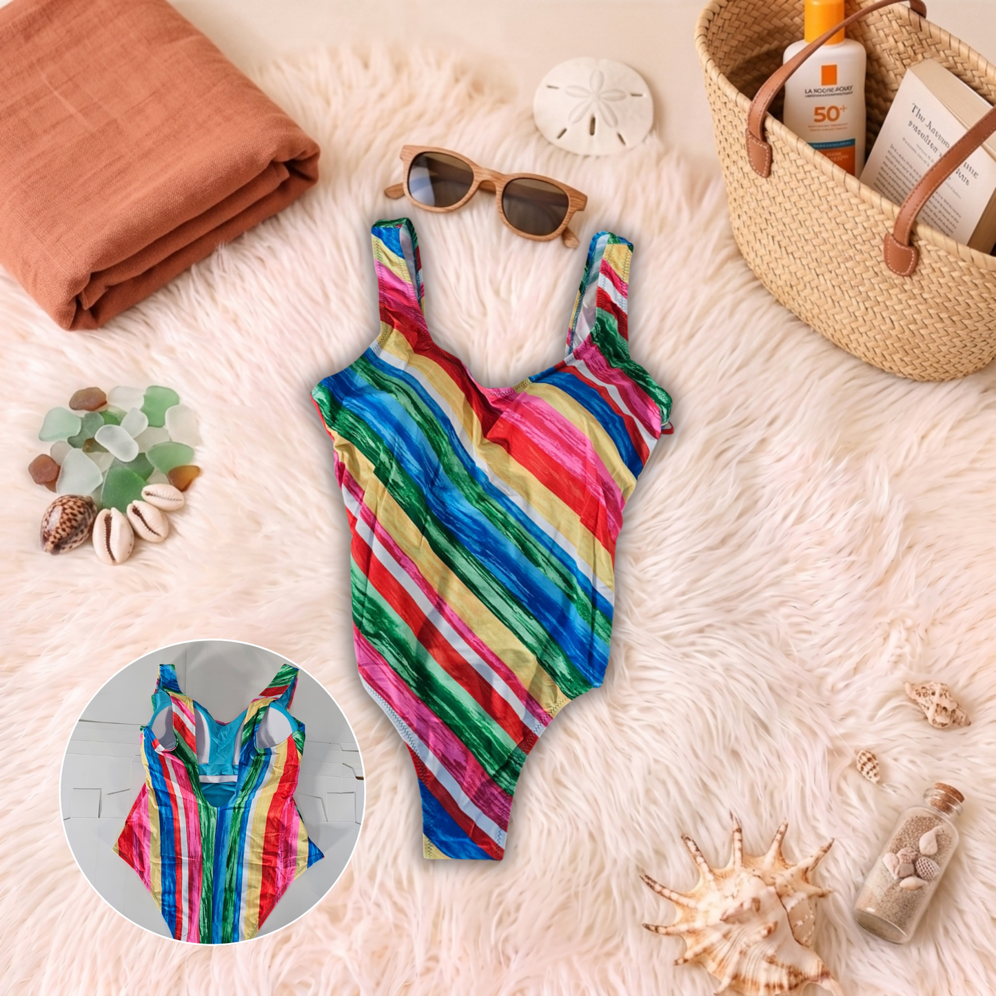 Costum de baie întreg Multicolor S21-27