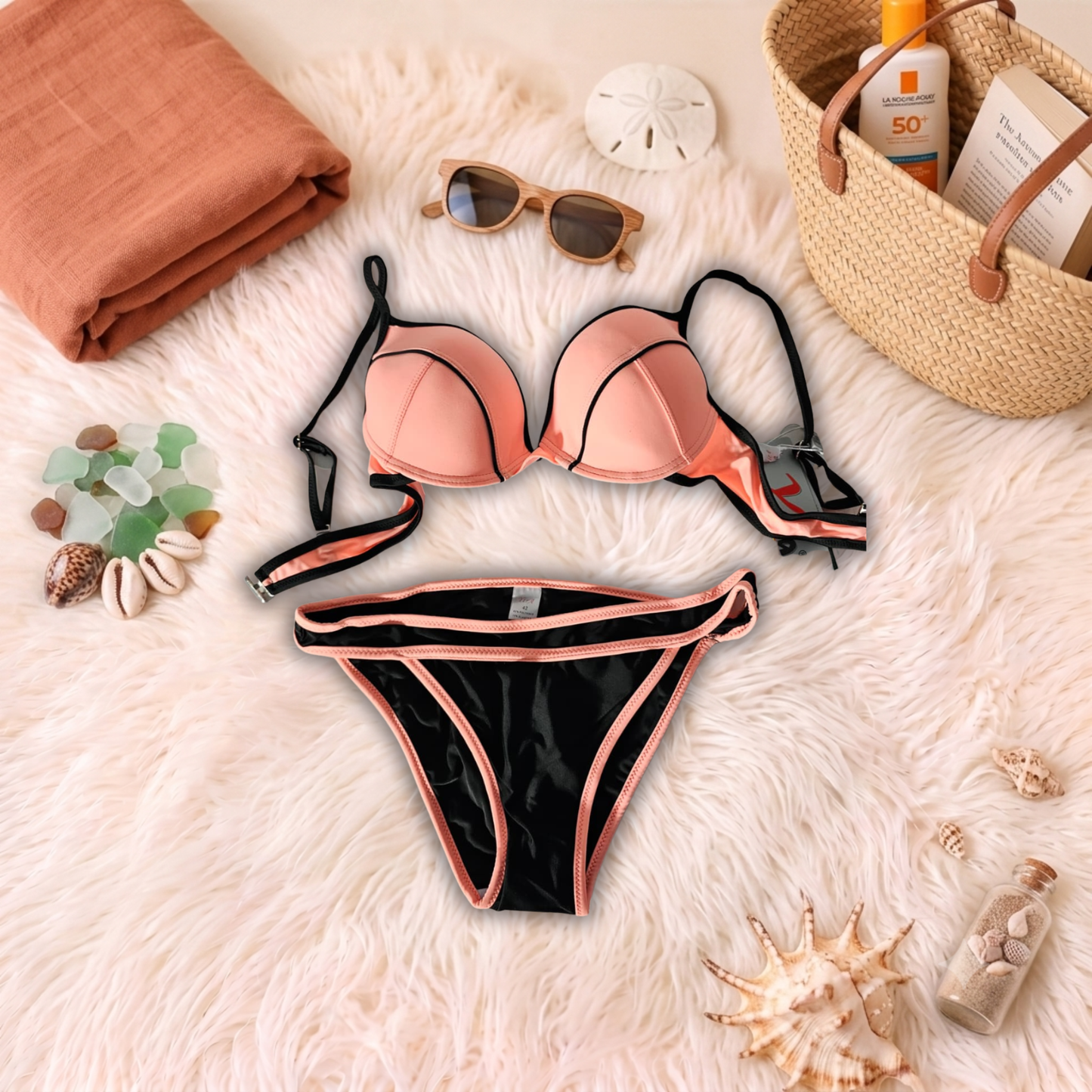 Costum de baie doua piese Somon Y19-45