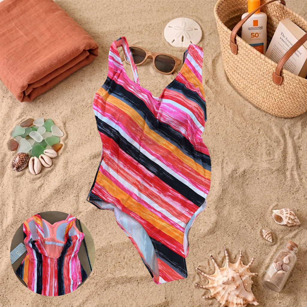 Costum de baie întreg Roz R21-27