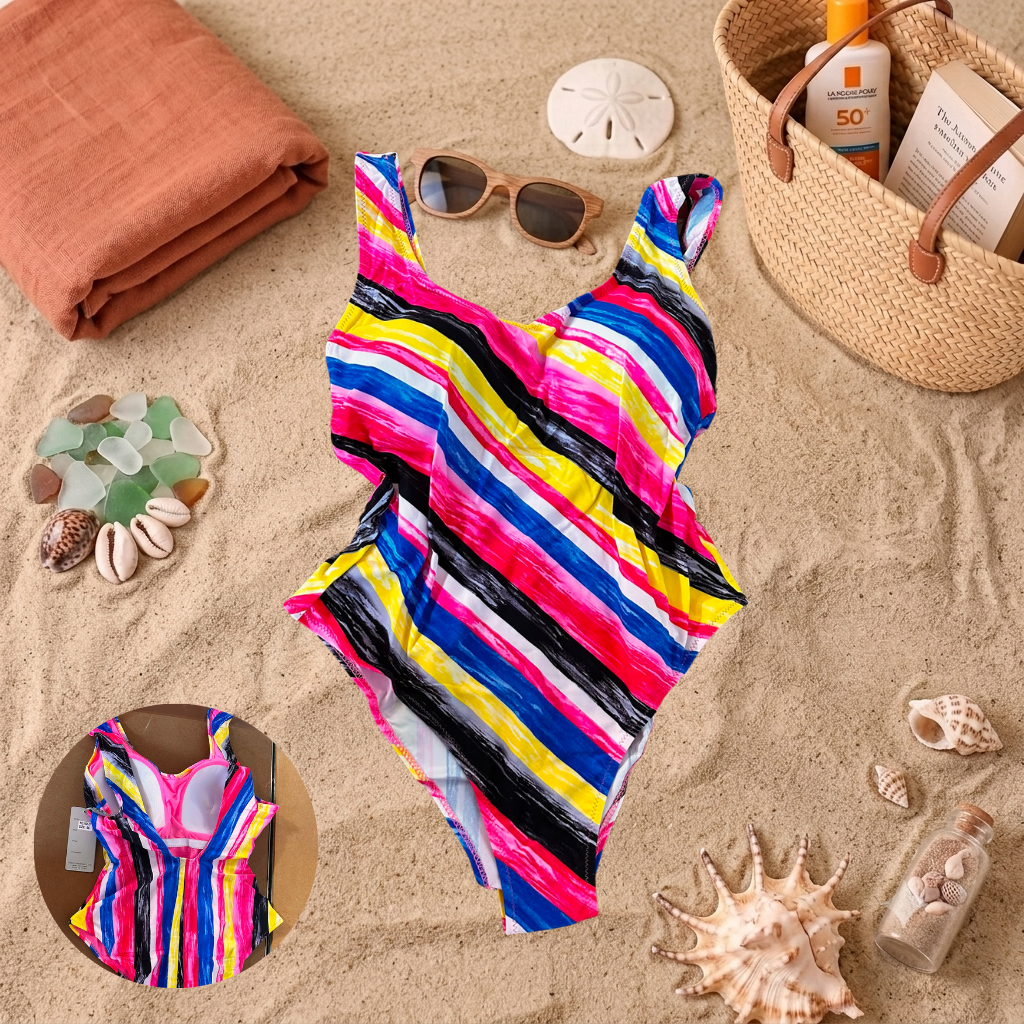 Costum de baie întreg Fucsia R21-27