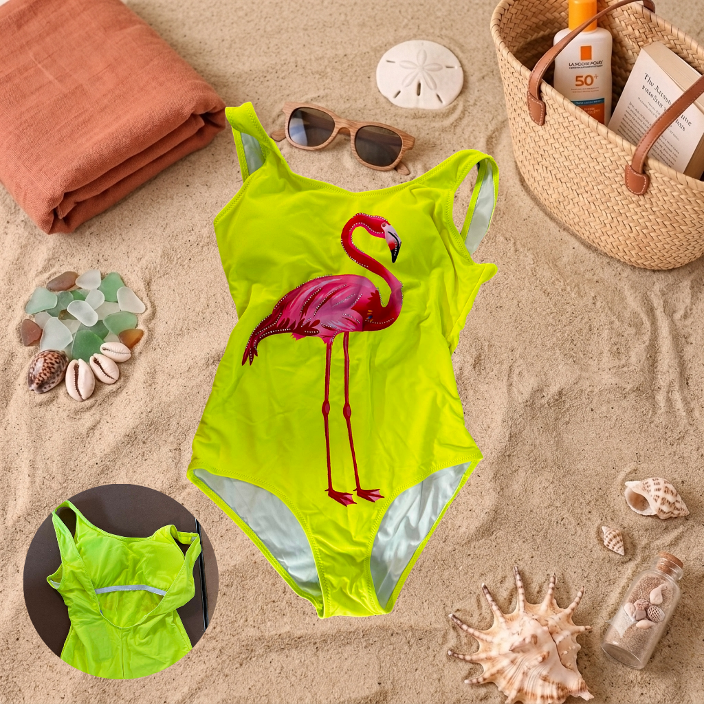 Costum de baie întreg Galben R21-34