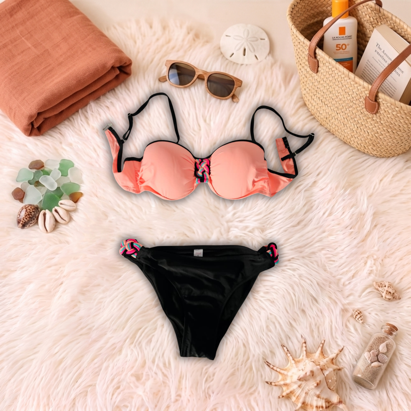 Costum de baie doua piese Somon TY1702