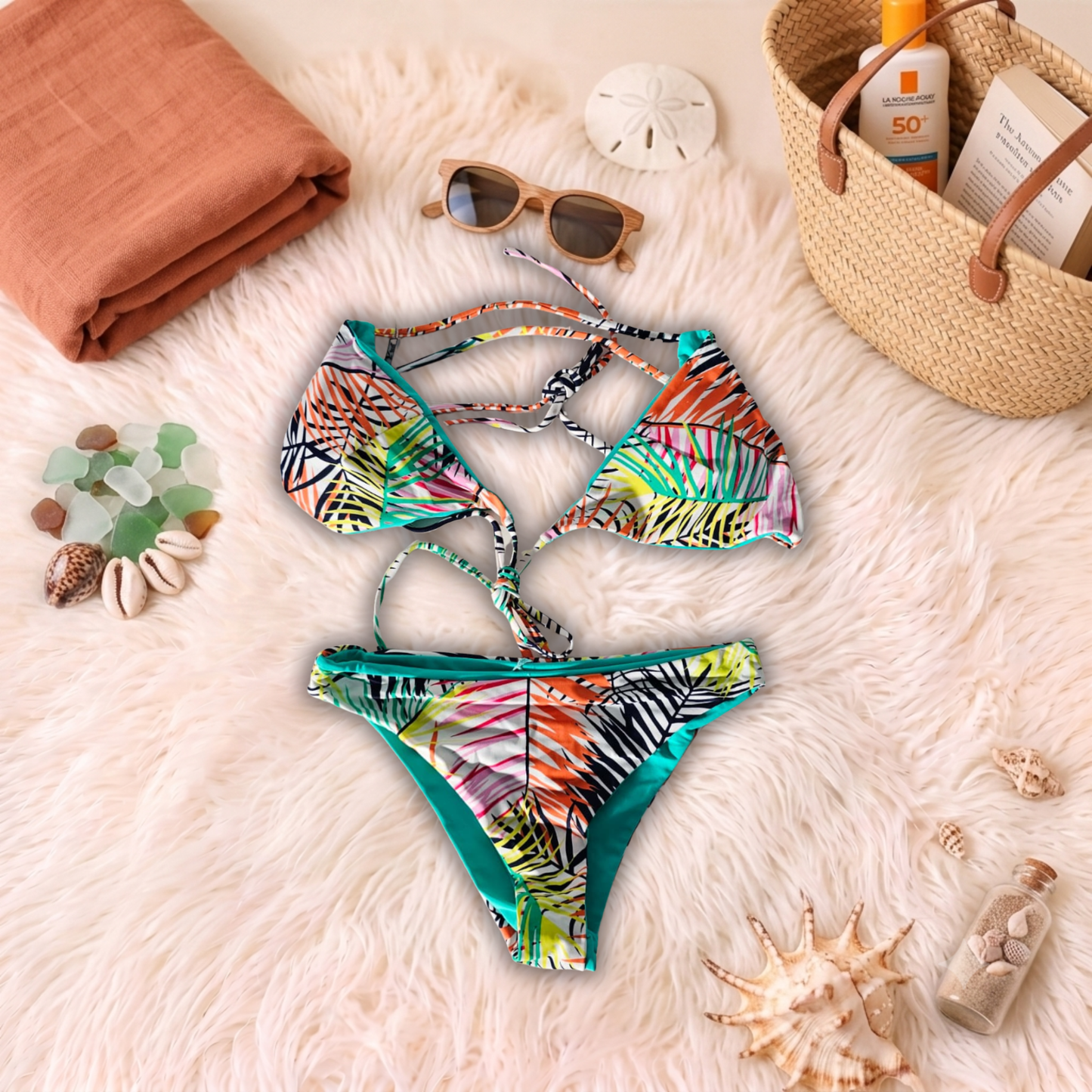 Costum de baie doua piese Tropical B18-6