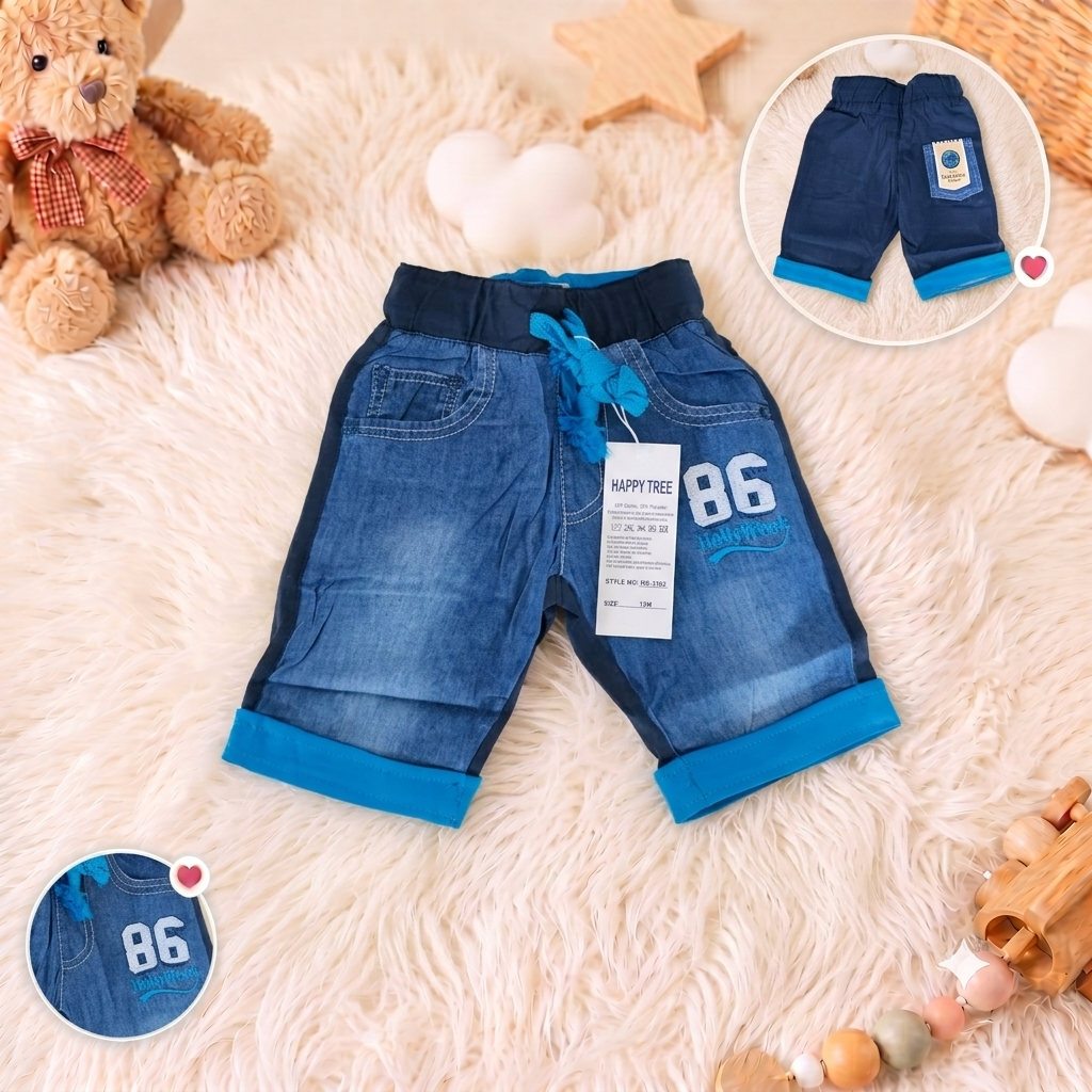 Pantaloni Casual pentru Copii Bleumarin HR-1302