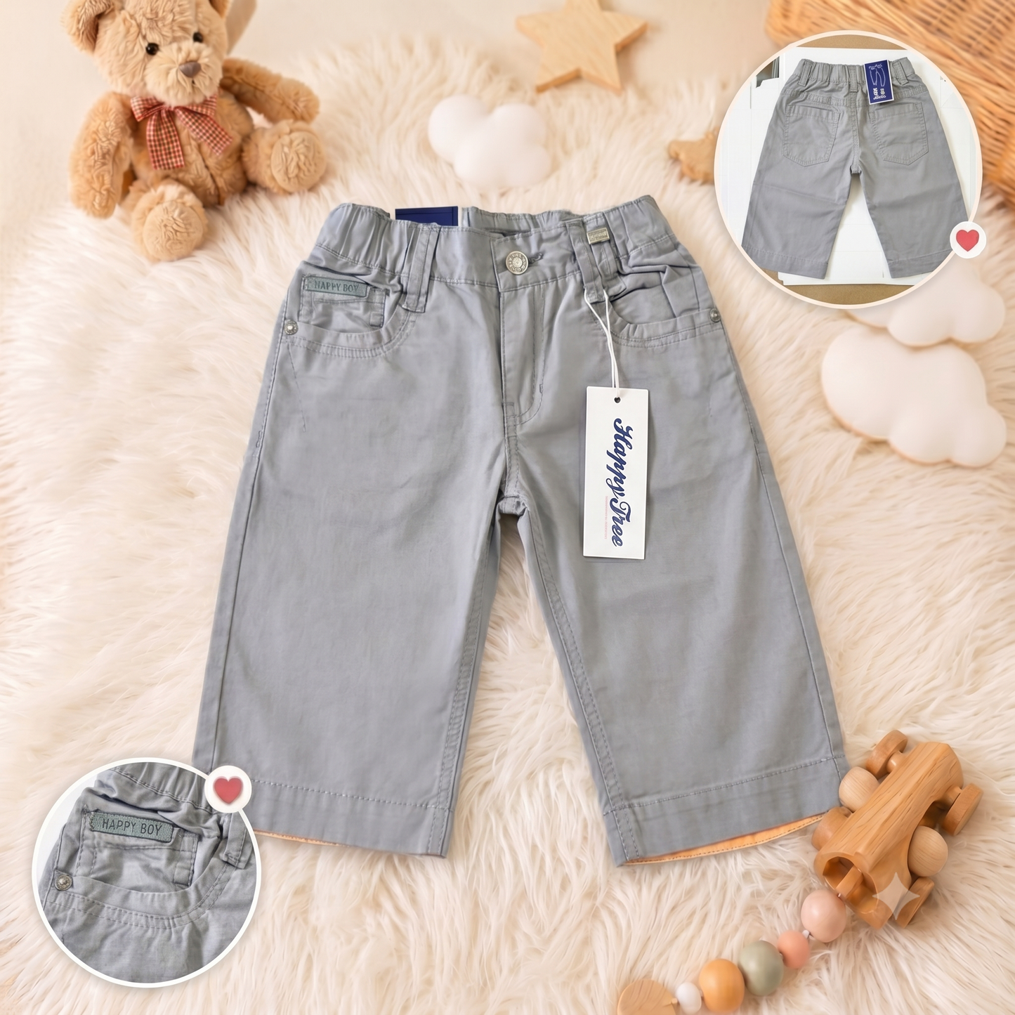 Pantaloni Scurți Gri HR-1225