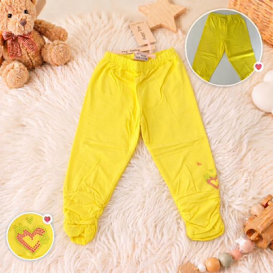Pantaloni Casual pentru Copii Galben HR-8419
